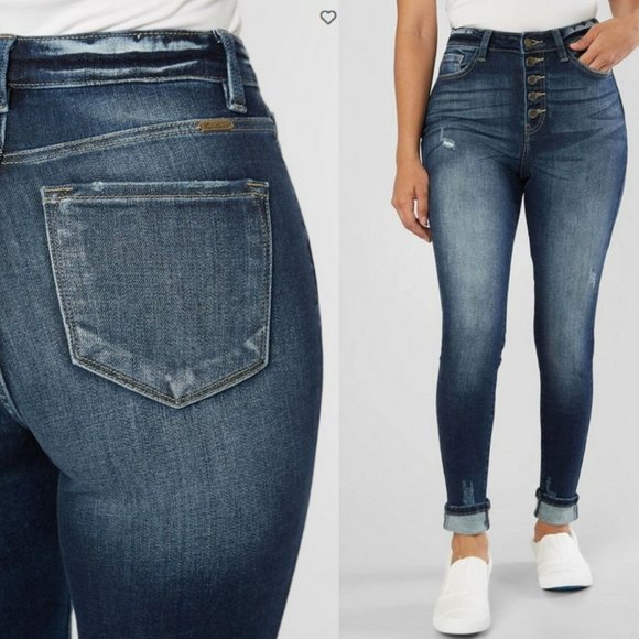 KanCan Denim - KanCan Signature Kurvy High Skinny Jean HW9273